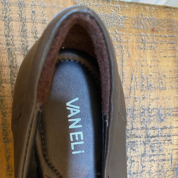 Vaneli chocolate narrow brown woven flats-like new! - Picture 5 of 6